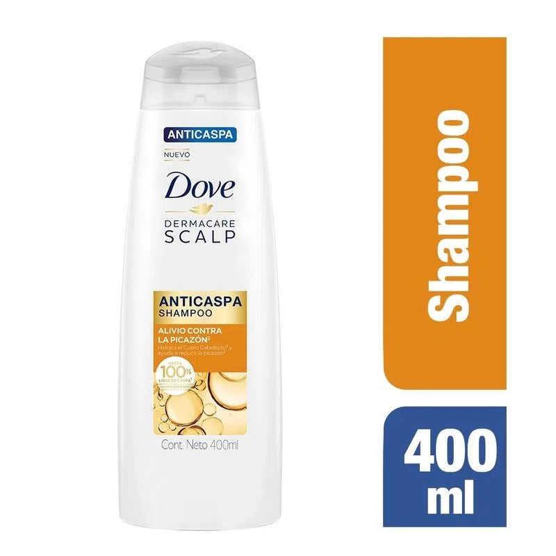 68399730 - Shampoo Dove Anticaspa Alivio Contra Picazon X 400Ml
