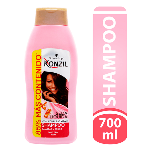 2493271 - Shampoo Konzil Seda Líquida 700 Ml