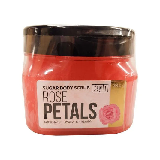 NSCO10613-21CO SUGAR SCRUB CENIT PETALOS DE ROSA 340 GRM