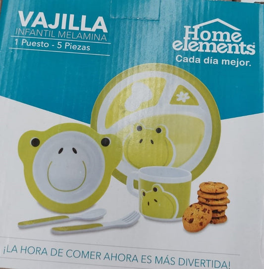 REG019 VAJILLA INFANTIL