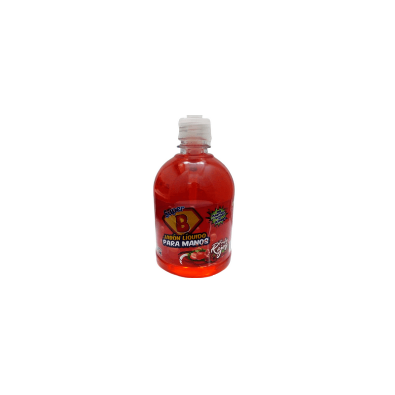 7385 - Jabon Liquido Para Manos Super B Frutos Rojos X 500 Ml