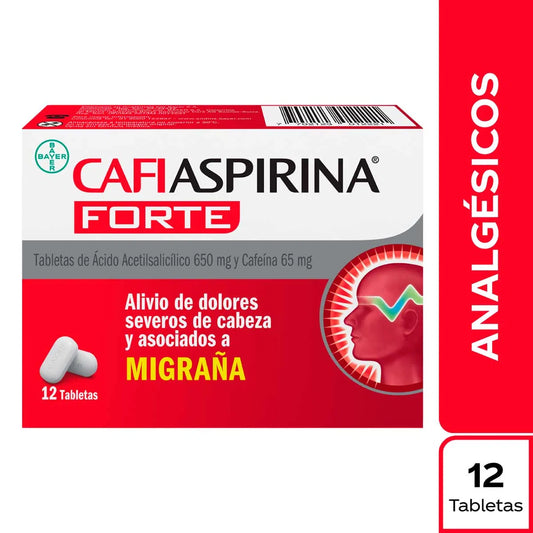 86959631 - CAFIASPIRINA FORTE 650/65MG TABLETAS