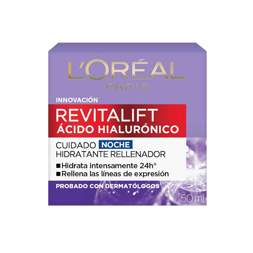 H5521100 - Crema Noche L'oréal Paris Ácido Hialurónico 50ml