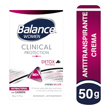 2592173 - Desodorante Balance Crema Clinical Detox Invisible Mujer x 50 gr